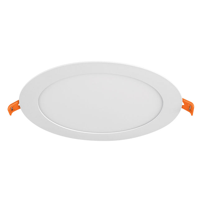 Luminario LED plafón 12W 3000K ultradelgado redondo, VOLTECK