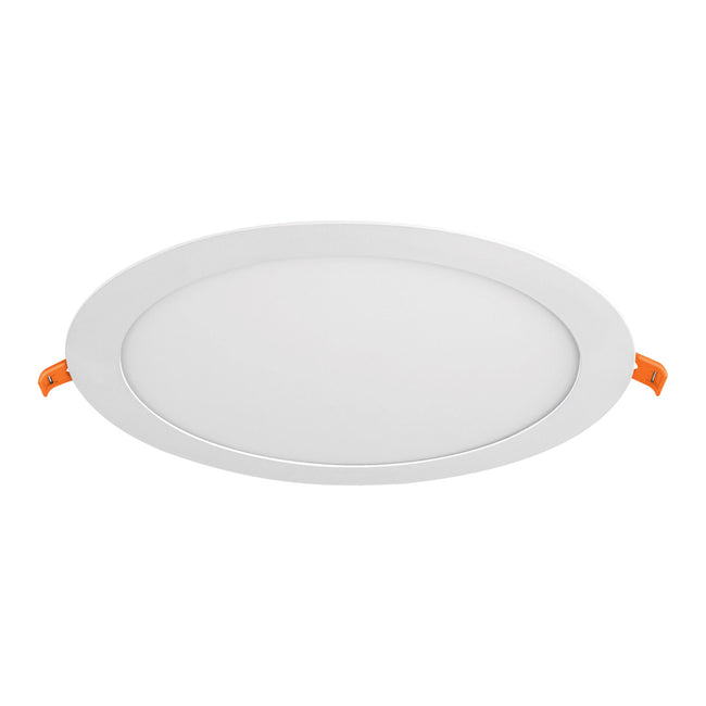 Luminario LED plafón 18W 3000K ultradelgado redondo, VOLTECK