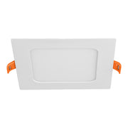Luminario LED plafón 6W 3000K ultradelgado cuadrado VOLTECK