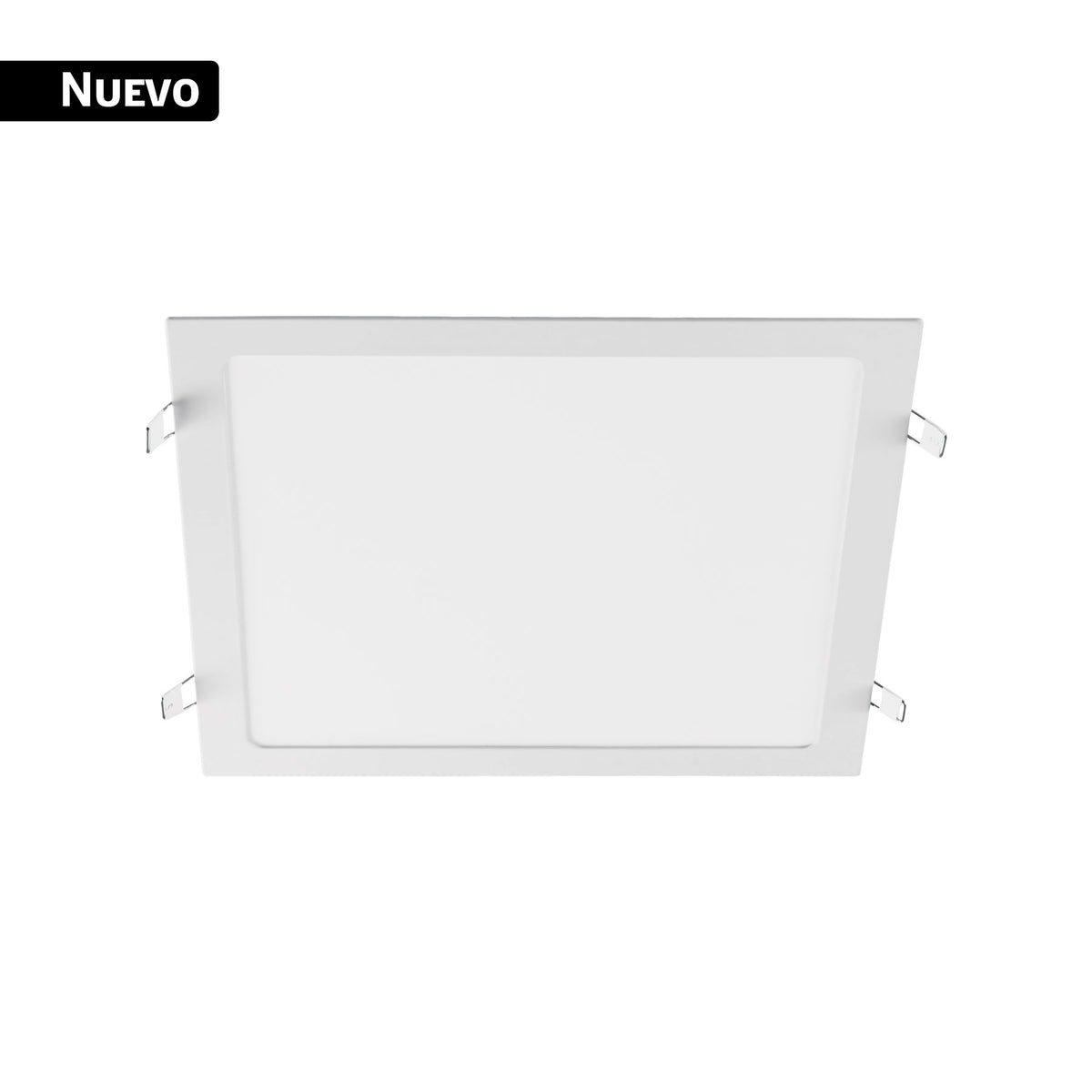 Luminario LED plafón 24W 6500K ultradelgado cuadrado VOLTECK
