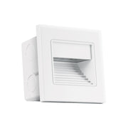 Luminario LED empotrable de cortesía 1W 3000K blanco VOLTECK