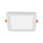 Luminario LED plafón 8W 6500K, ajustable, cuadrado, VOLTECK