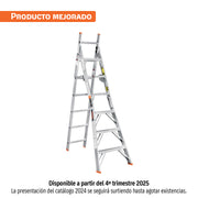 Escalera convertible, tipo ll, 13 escalones, TRUPER