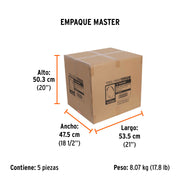 Espejo convexo de 45 cm, TRUPER