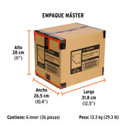 Escuadra magnética para soldar de 3', carga 11 kg, TRUPER
