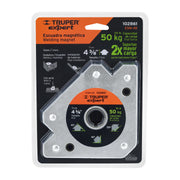 Escuadra magnética para soldar de 4-3/8' carga 50 kg, EXPERT
