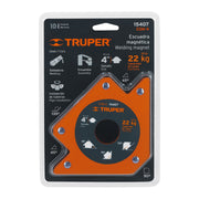 Escuadra magnética para soldar de 4', carga 22 kg, TRUPER