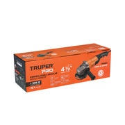 Esmeriladora angular 4-1/2', 1300W, TRUPER PRO