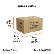 Esmeriladora angular 4-1/2', 700W, TRUPER PRO