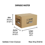 Esmeriladora angular 4-1/2', 550W, PRETUL