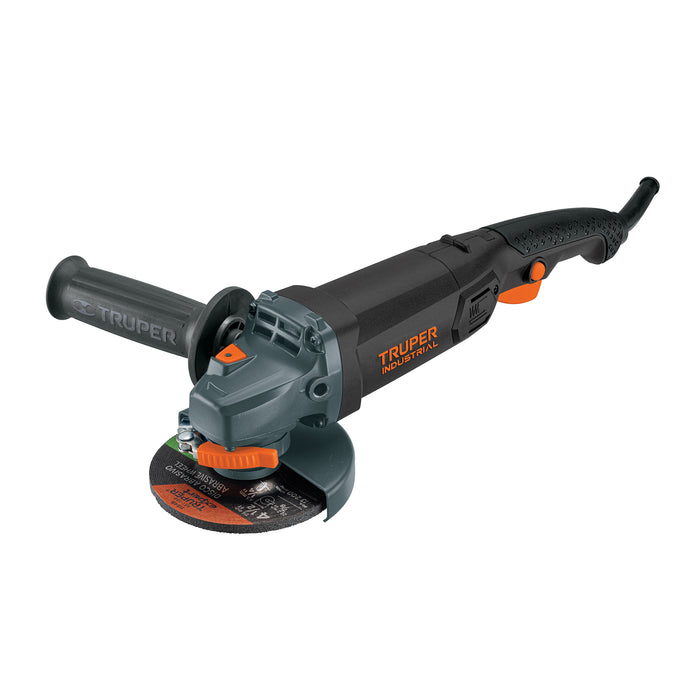 Esmeriladora angular 4-1/2', 950W, TRUPER INDUSTRIAL