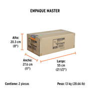 Esmeriladora angular 7', 2200W, TRUPER PRO