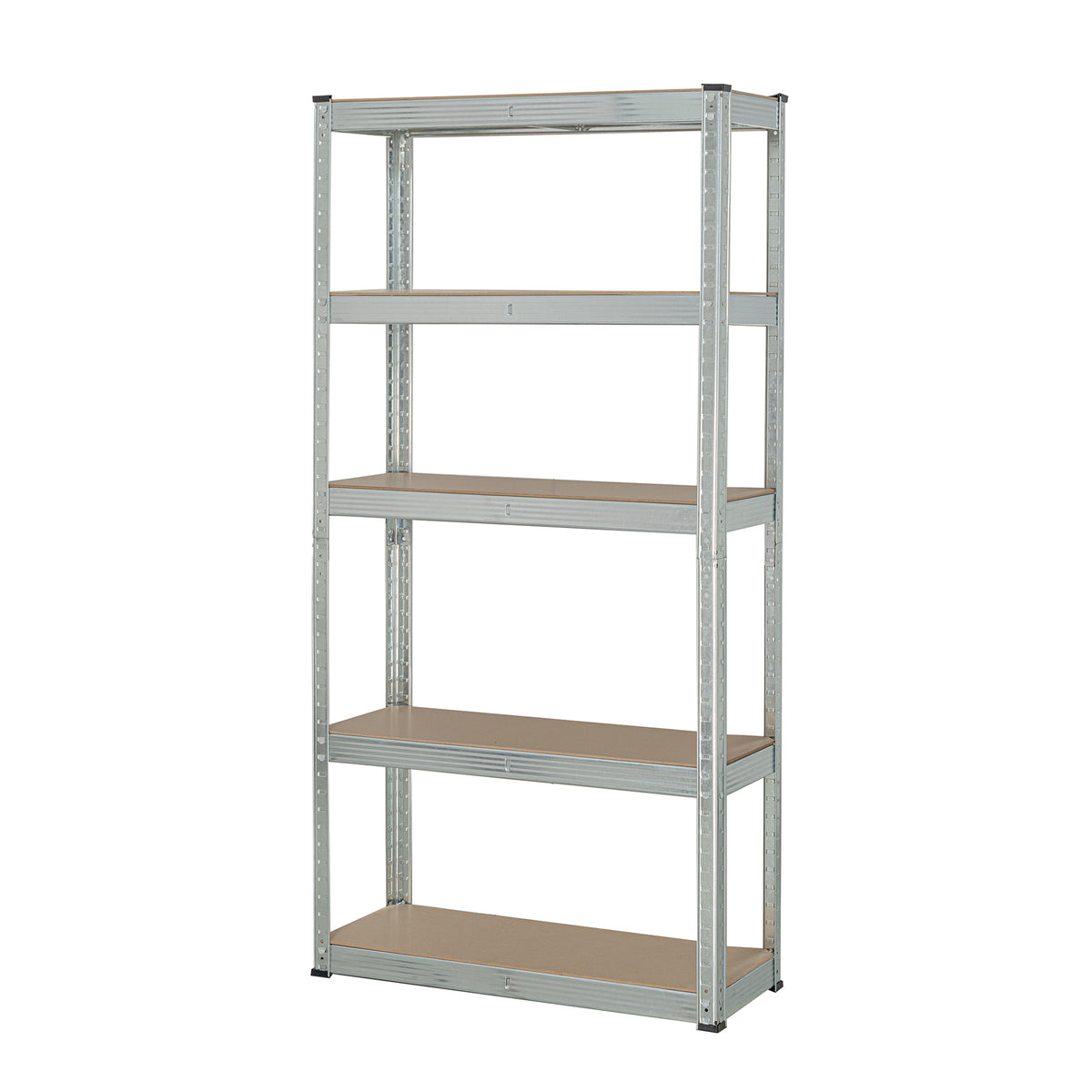 Estante metálico 5 repisas capacidad 35kg, 75x30x150, PRETUL