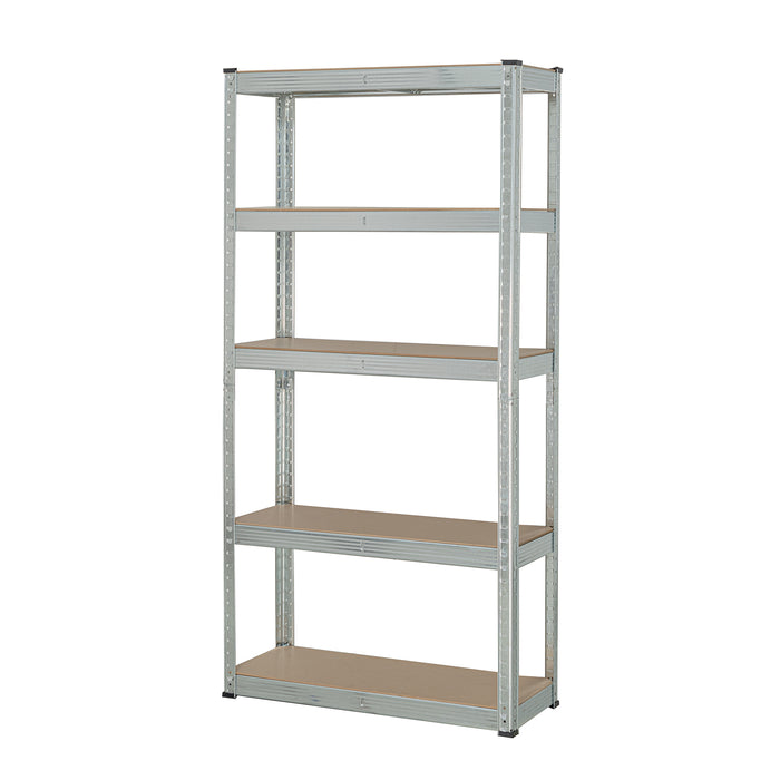 Estante metálico 5 repisas capacidad 35kg, 75x30x150, PRETUL
