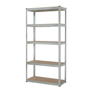 Estante metálico 5 repisas capacidad 35kg, 90x40x180, PRETUL