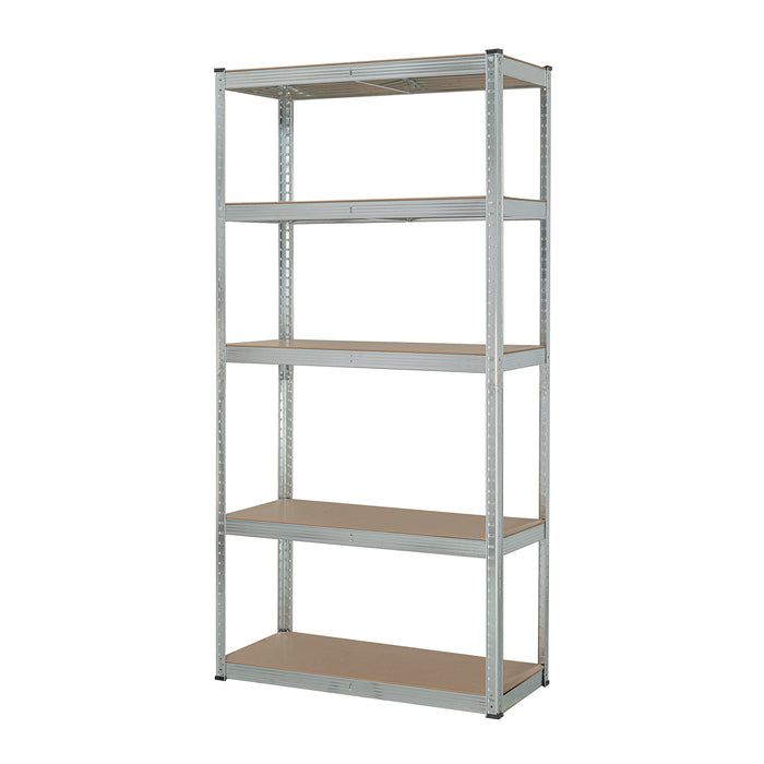 Estante metálico 5 repisas capacidad 35kg, 90x40x180, PRETUL