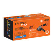 Esmeriladora 4-1/2', 20V, sin accesorios, TRUPER PRO