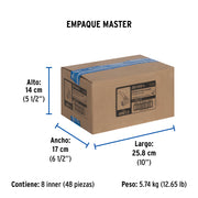 Válvula de esfera de latón, roscable 3/8', FOSET