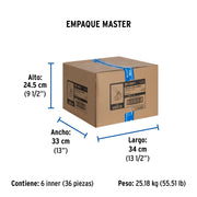 Válvula de esfera de latón, soldable 1-1/2', FOSET