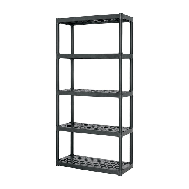 Estante plástico 5 repisas capacidad 70kg, 91x43x185, TRUPER