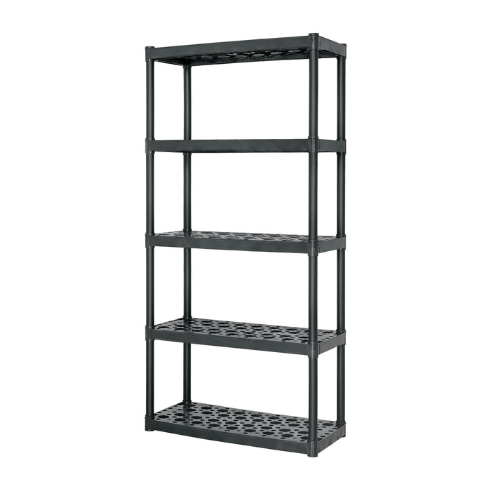 Estante plástico 5 repisas capacidad 70kg, 91x43x185, TRUPER