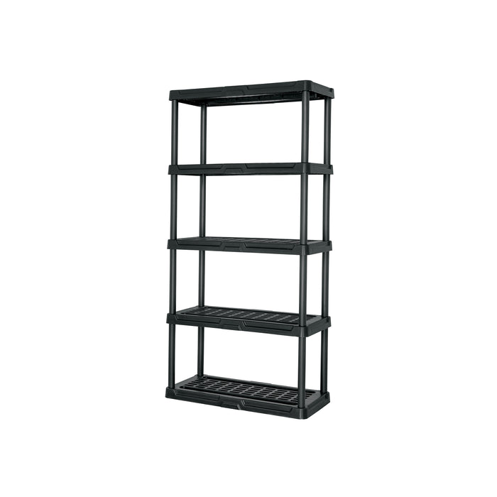 Estante plástico 5 repisas capacidad 35kg, 92x43x185, PRETUL
