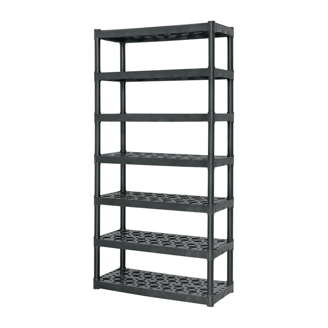 Estante plástico 7 repisas capacidad 60kg, 91x43x185, TRUPER