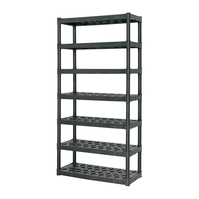 Estante plástico 7 repisas capacidad 60kg, 91x43x185, TRUPER