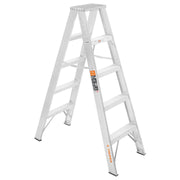 Escalera de tijera doble, tipo ll, 4 escalones, TRUPER