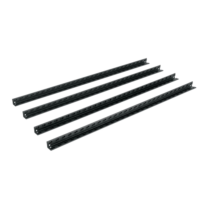 Juego de 8 postes de 110 cm para estante metálico