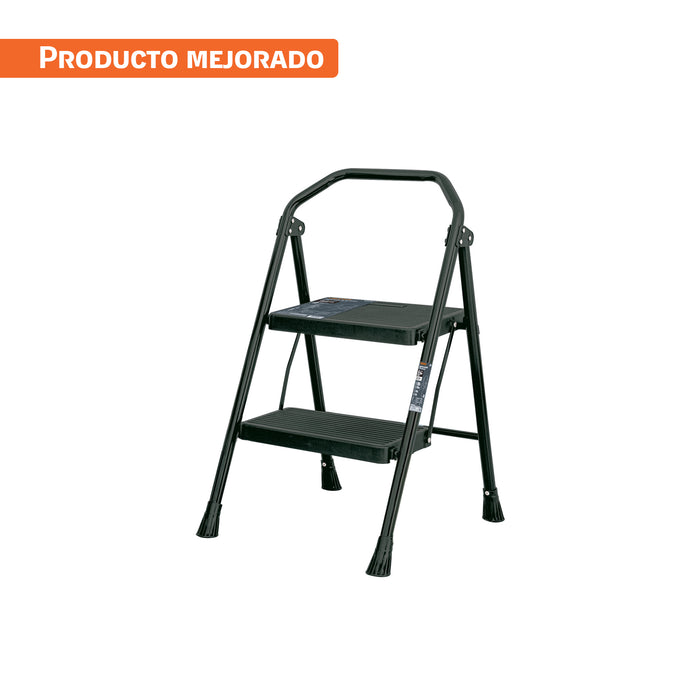 Escalerilla tubular, plegable, 2 peldaños, TRUPER
