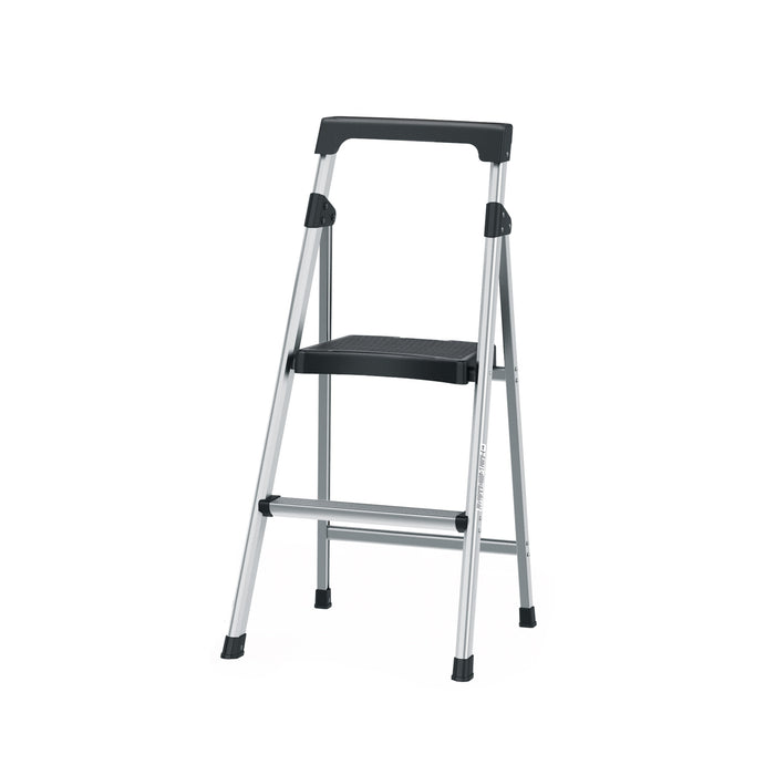 Escalerilla tubular plegable, 2 peldaños, aluminio, TRUPER