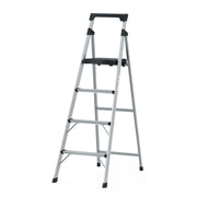 Escalerilla tubular plegable, 4 peldaños, aluminio, TRUPER