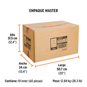 Espátula flexible 10' acero inoxidable, Comfort Grip, EXPERT
