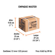 1000 grapas 5/16' corona 11.2 mm, para ET-21 y ET-19, TRUPER