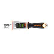 Espátula flexible 2' acero inoxidable, Comfort Grip, EXPERT