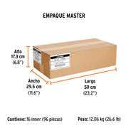 Espátula flexible 2' con mango de madera, TRUPER