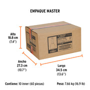 Espátula flexible 3' acero inoxidable, Comfort Grip, EXPERT