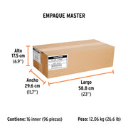 Espátula rígida 3' con mango de madera, TRUPER