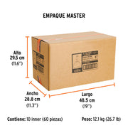 Espátula flexible 8' acero inoxidable, Comfort Grip, EXPERT