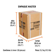 Espátula tapizadora de 10' acero inoxidable, TRUPER EXPERT