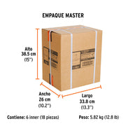 Espátula tapizadora de 12' acero inoxidable, TRUPER EXPERT