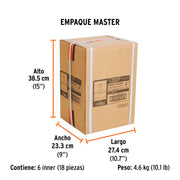 Espátula tapizadora de 8' acero inoxidable, TRUPER EXPERT