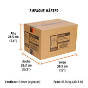 Extractor de poleas, 2 quijadas, 10', TRUPER
