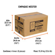 Extractor de poleas, 2 quijadas, 6', TRUPER