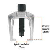 Extractor Pitman, alcance 54 mm, uso ligero, TRUPER
