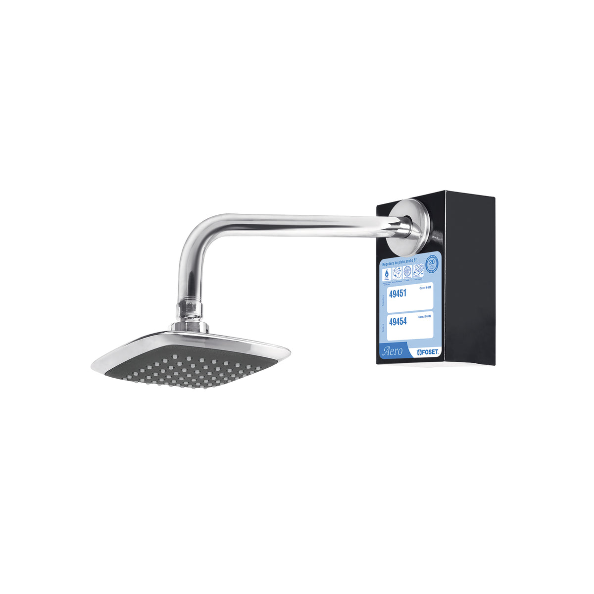 Exhibidor con regadera R-510, FOSET