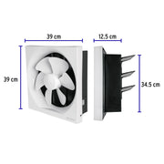 Extractor de aire de 12',blanco, VOLTECK