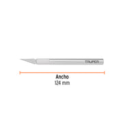 Exacto 6' profesional con 5 cuchillas de acero SK2, TRUPER