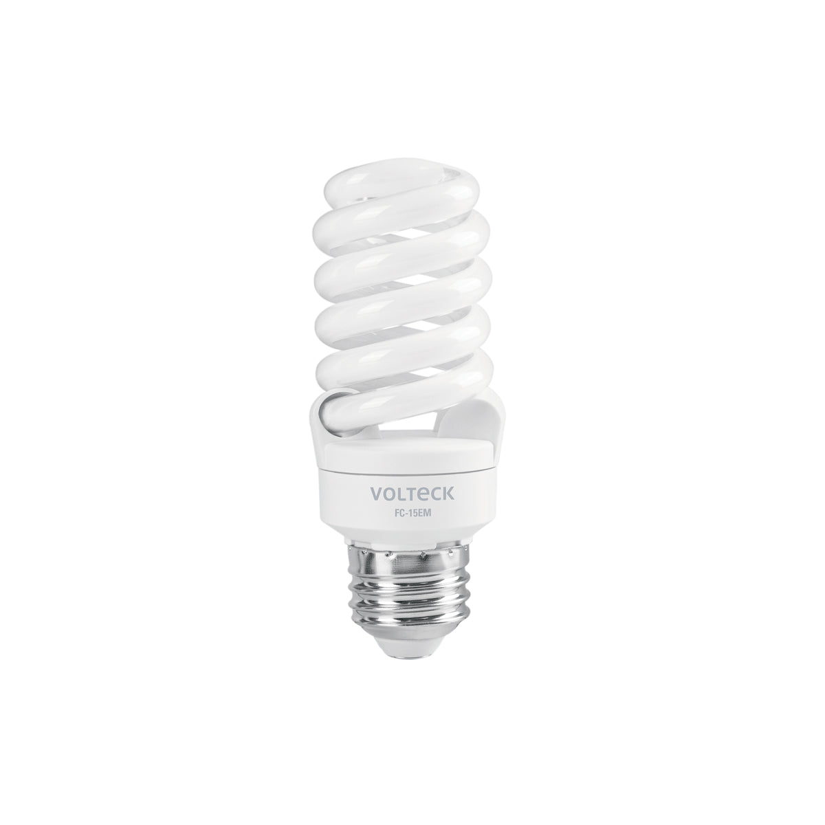 Lámpara espiral mini T2 15 W luz de día en blíster, VOLTECK